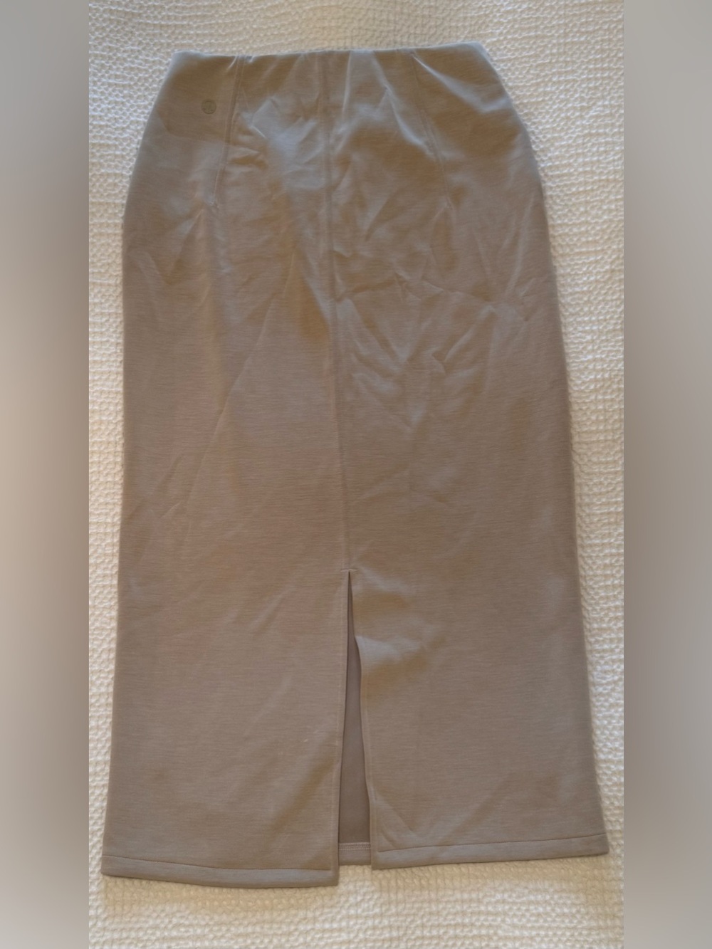 lululemon | Taupe Pencil Midi Skirt | Size 2 - Picture 8 of 13